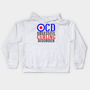 Obsessive Curling Disorder Kids Hoodie